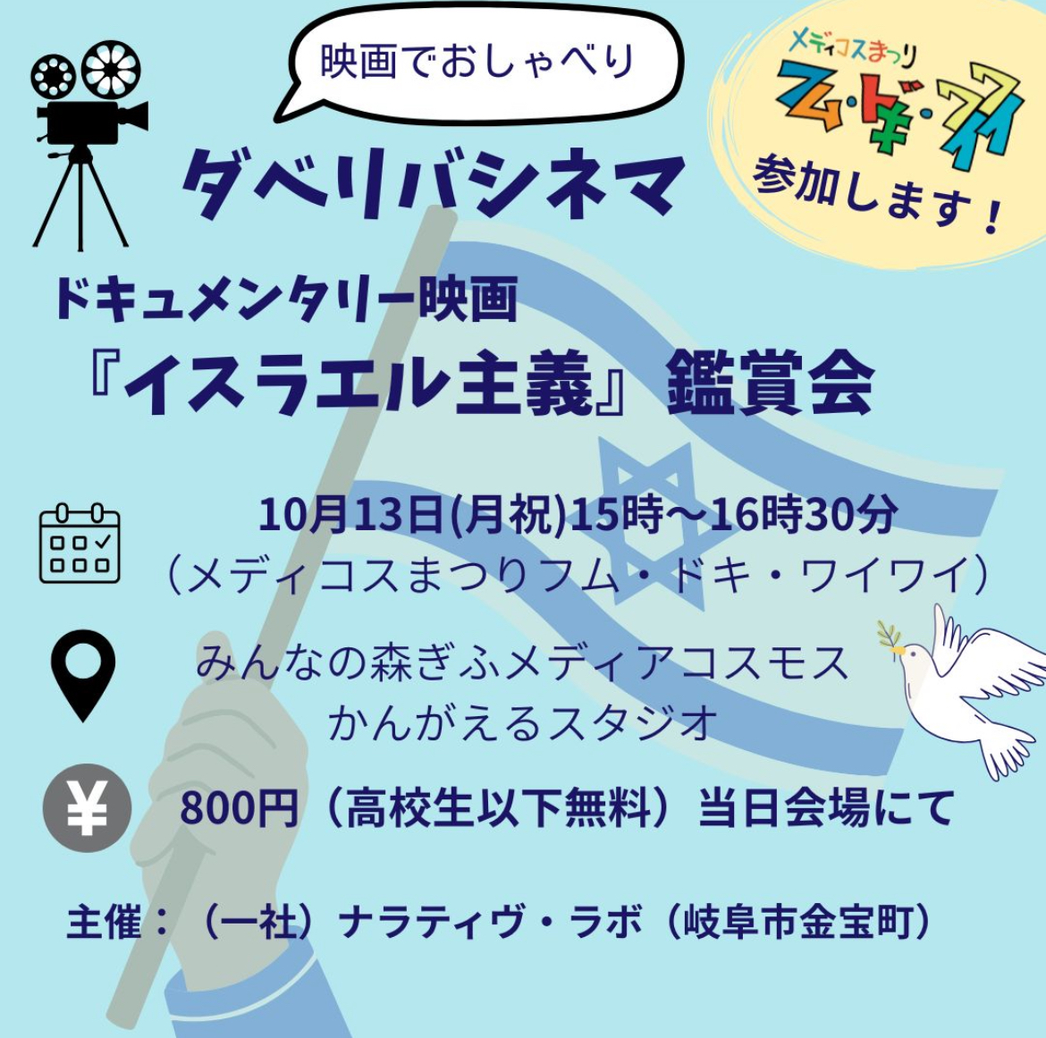 映画で話そう!ダベリバシネマ ドキュメンタリー映画鑑賞会